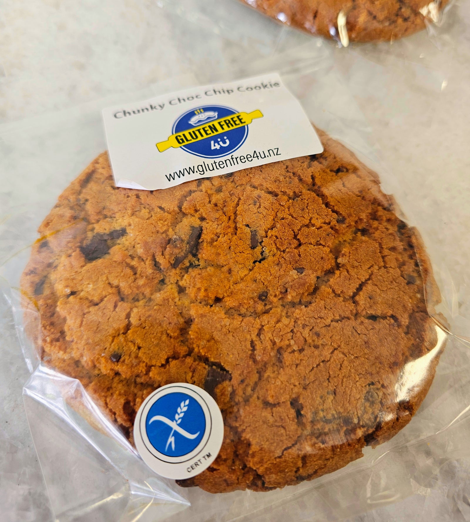 Large Chunky Chocolate Chip Cookie