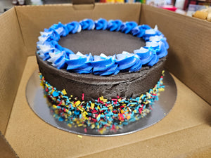 Large Chocolate Cake (20cm) - Iced (Dairy Free)