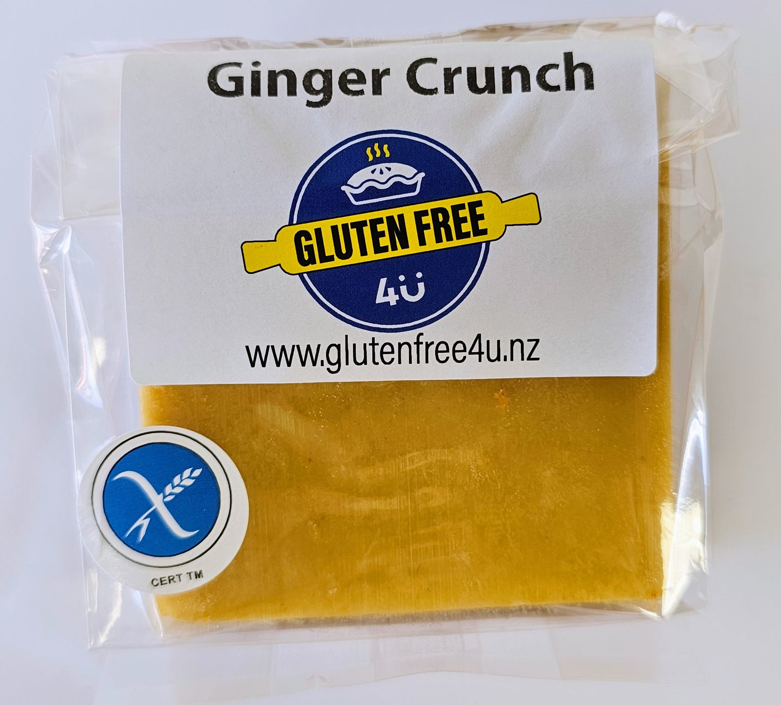 Ginger Crunch Slice 6 Pack
