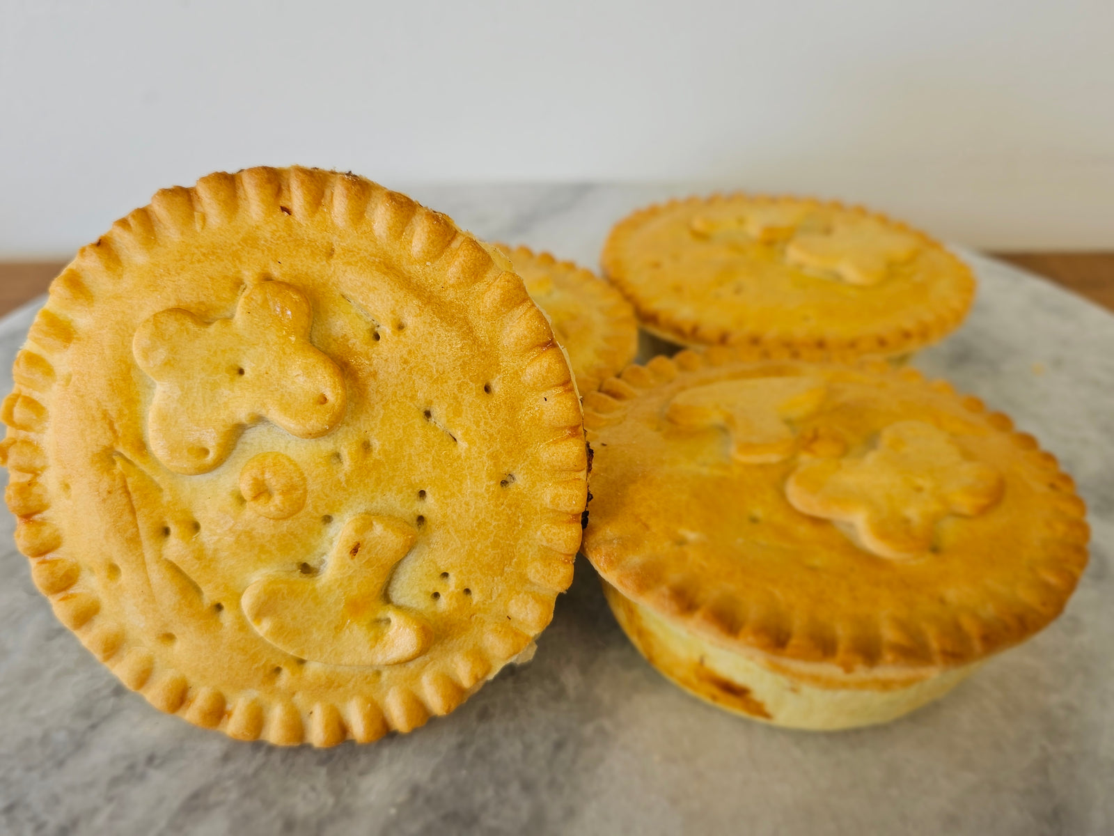 Steak, Mushroom & Cheese Pie - Frozen