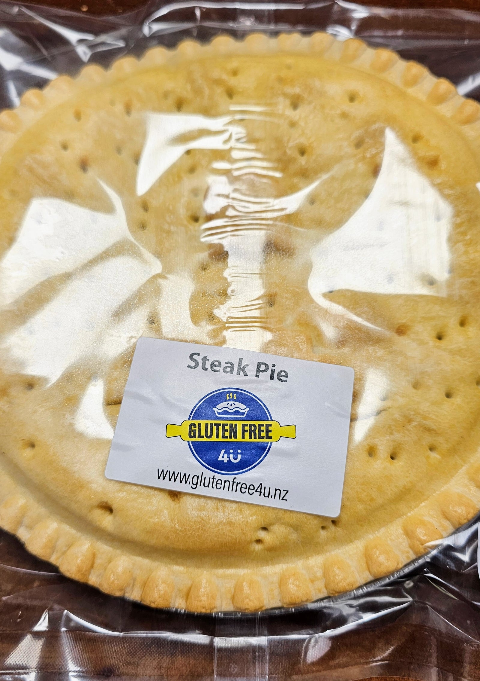 Steak Pie Family Sized - Frozen (Dairy Free)