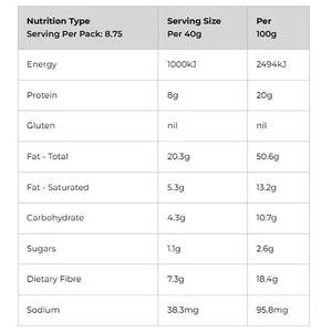 BF Almond Butter & Vanilla Bean Keto 350gr