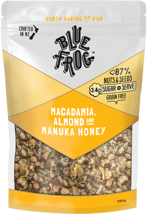 Blue Frog Macadamia, Almond & Manuka Honey Keto 350gr