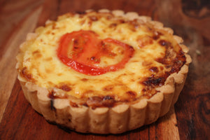 Bacon, Cheese & Onion Quiche - Frozen