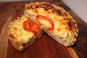 Bacon, Cheese & Onion Quiche - Frozen