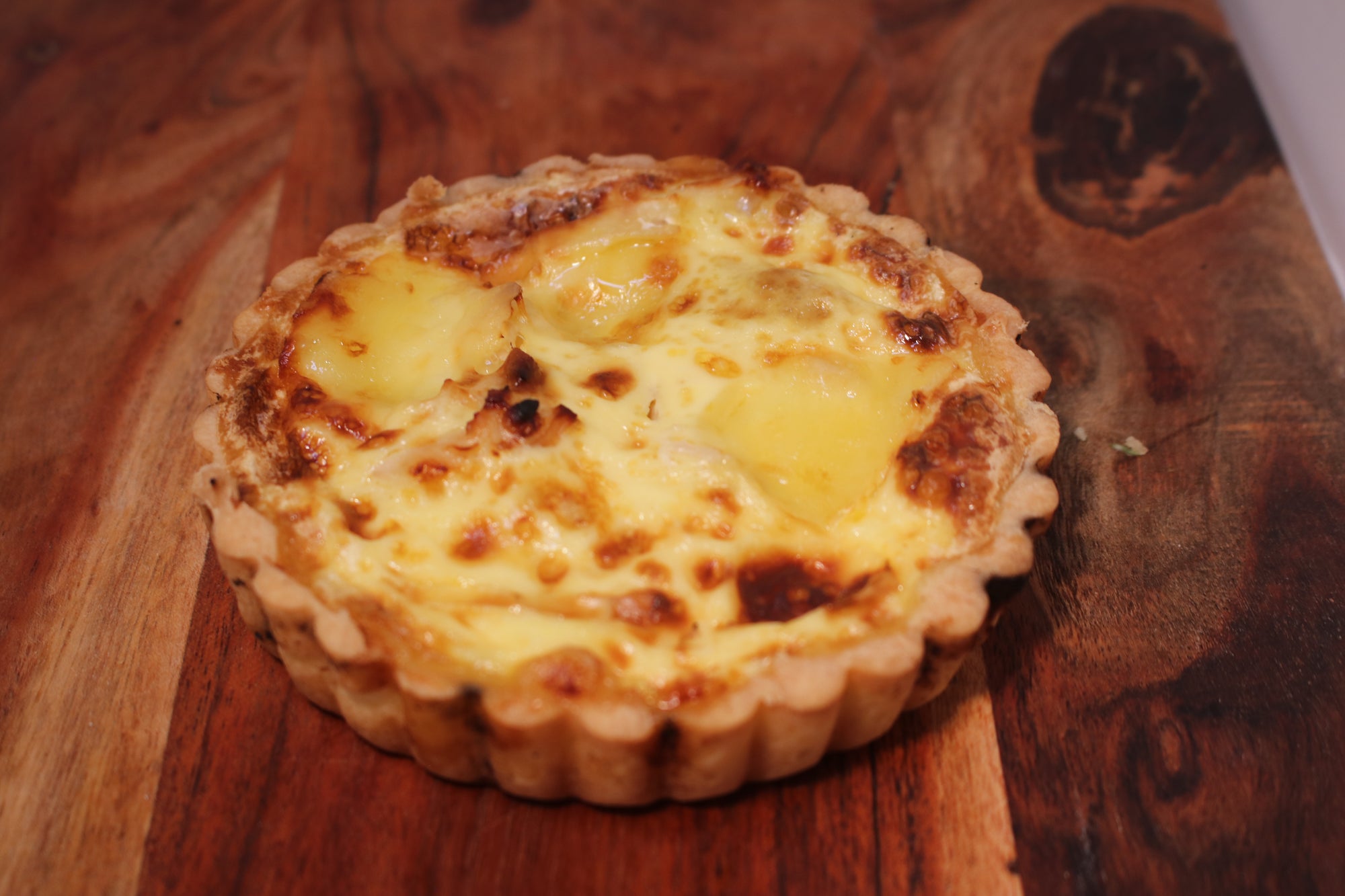 Chicken Camembert Quiche - Frozen