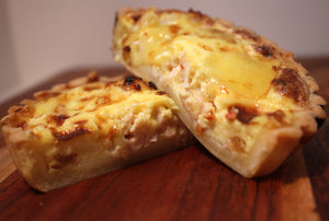 Chicken Camembert Quiche - Frozen