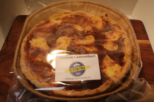 Chichen & Camembert Quiche Family Sized - Frozen