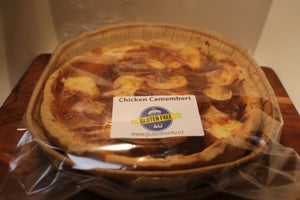 Chichen & Camembert Quiche Family Sized - Frozen