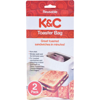 Toaster Bags twin pack K & C