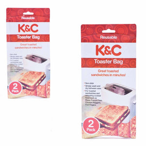 Toaster Bags twin pack K & C