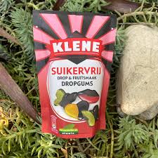 Klene Sugar Free Dropgums Licorice 110gr