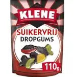Klene Sugar Free Dropgums Licorice 110gr