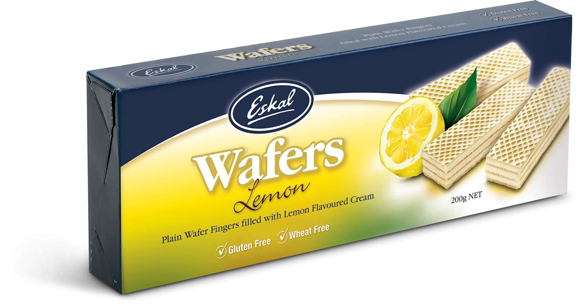 Eskal Wafers Filled With Lemon Cream 200g