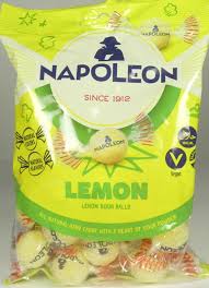 Napoleon Lemon Sour Balls 150gr