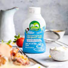 Natures Charm Condensed Coconut Milk Sweetened 320gr Squeezy Bottle