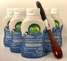 Natures Charm Condensed Coconut Milk Sweetened 320gr Squeezy Bottle