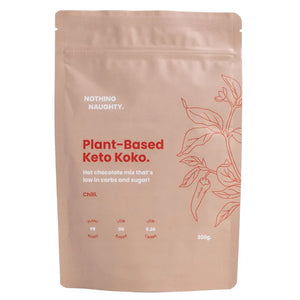 Nothing Naughty Plant Based Keto Koko Hot Choc Mix 300gr