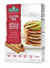 Orgran Apple & Cinnamon Pancake Mix 375g