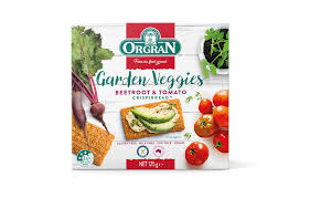 Orgran Quinoa Beetroot & Tomato Crispibread 125g - Gluten Free 4 U