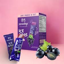 Pops Malaya Freeze at home Sorbet Bars Grape