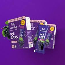 Pops Malaya Freeze at home Sorbet Bars Grape