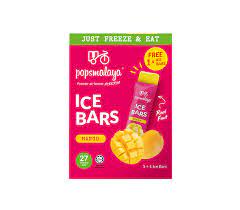 Pops Malaya Freeze at home Sorbet Bars Mango