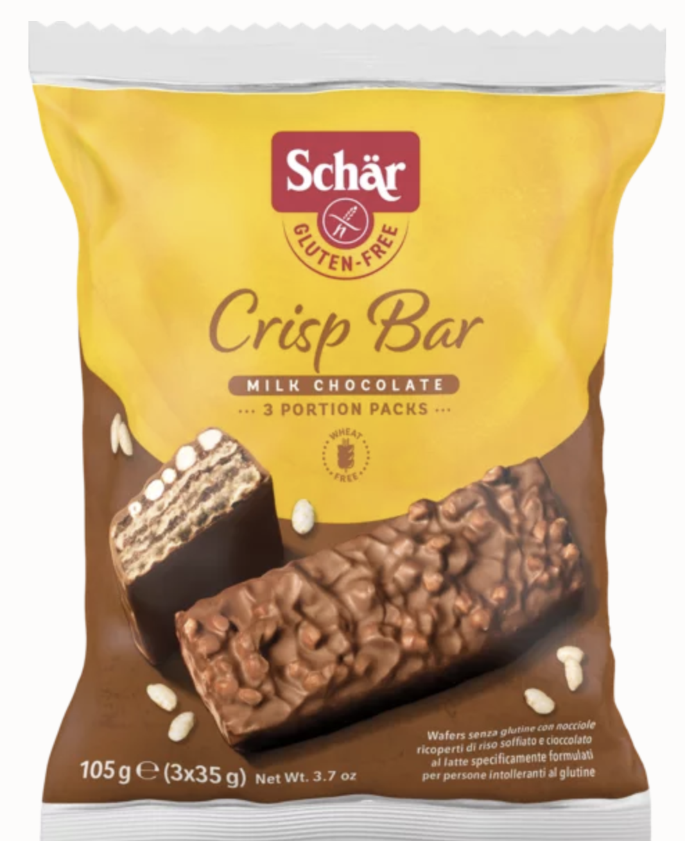 Schar Crisp Bar 3 Pack 105g