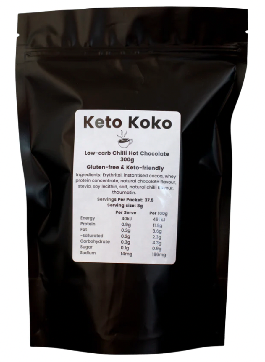 Nothing Naughty Keto Koko Hot Chocolate Chilli 300g