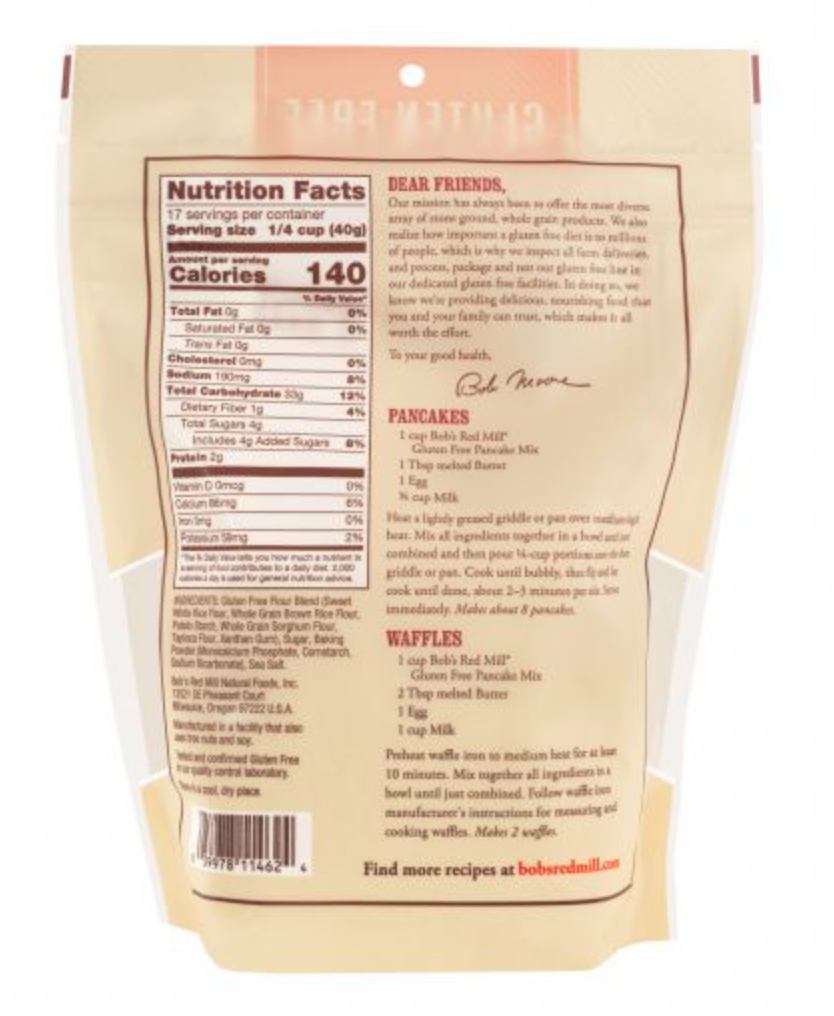 Bob's Red Mill Pancake Mix 680g