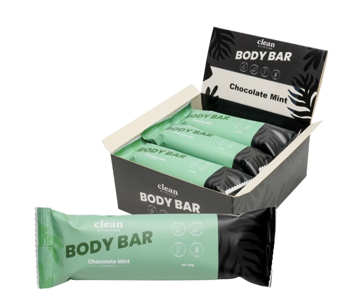 Clean Nutrition Body Bar Chocolate Mint 44g
