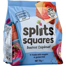 Spliits Beetroot Crispbread Squares 70gr