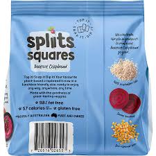 Spliits Beetroot Crispbread Squares 70gr