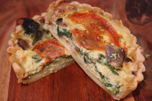 Vegetable Quiche - Frozen