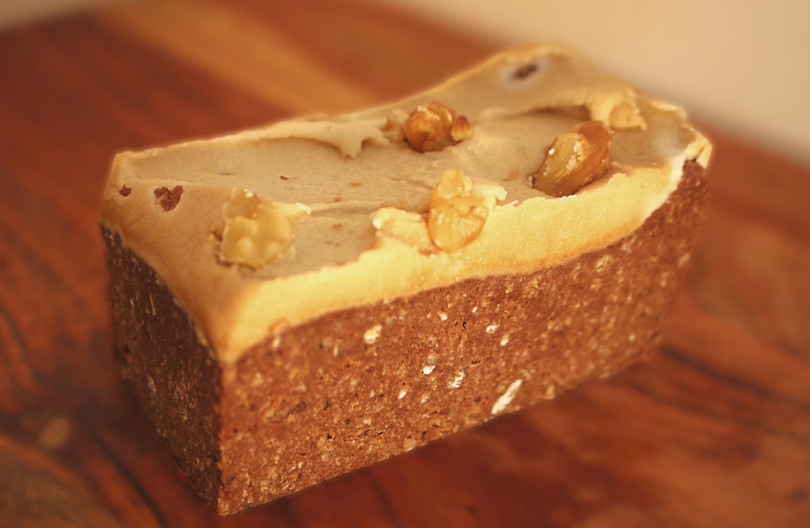 Vegan Coffee & Walnut Slice