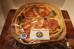 Vegetable Quiche Family Sized - Frozen