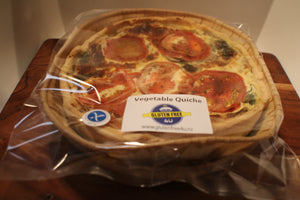 Vegetable Quiche Family Sized - Frozen