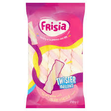 Frisia Twister Mallows Kabelspekken 175G