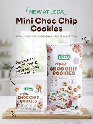 Leda Mini Choc Chip Cookies 6 pack