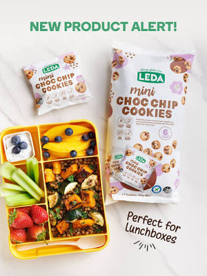 Leda Mini Choc Chip Cookies 6 pack