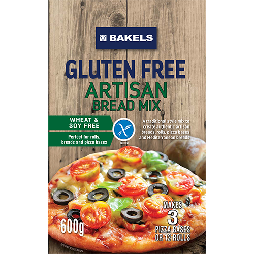 Bakels Gluten Free Artisan Bread Mix 600g
