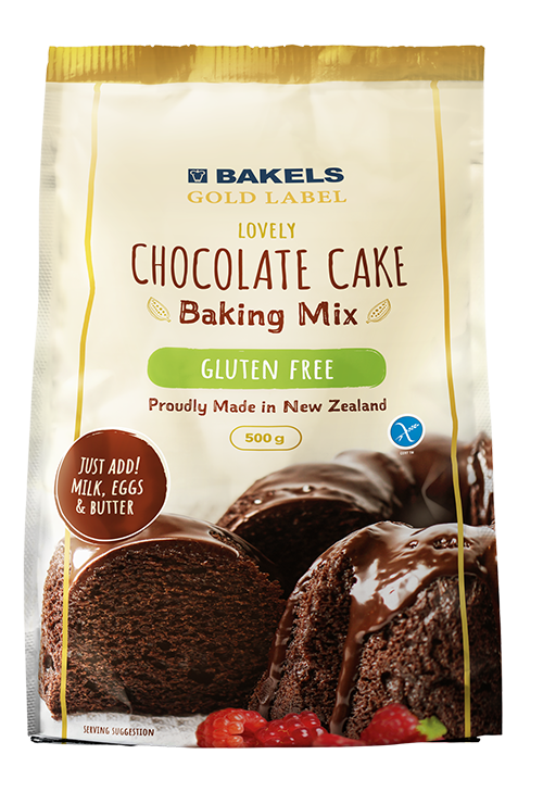 Bakels Gluten Free Chocolate Cake Mix 500g
