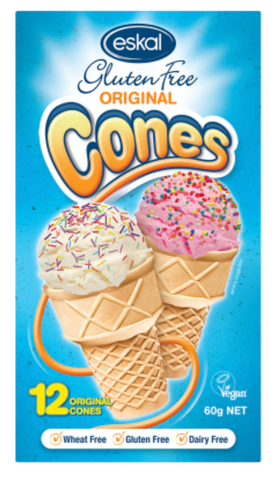 Eskal Original Ice Cream Cones 132g BB 09-25