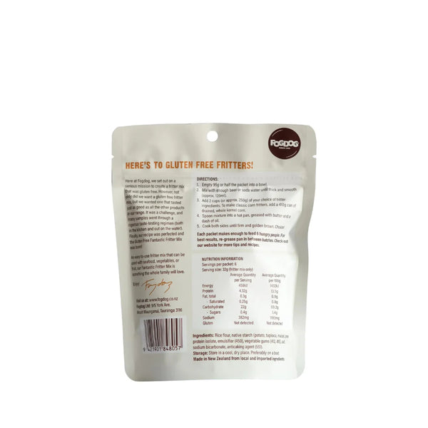 FogDog Fantastic Fritter Mix 190g - Gluten Free 4 U