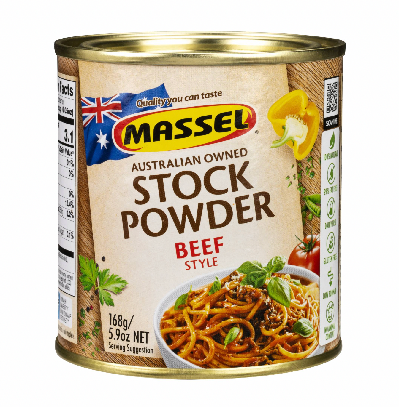 Massel Organic Beef Stock 168gr