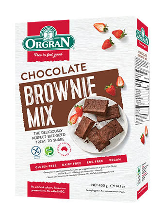 Orgran Chocolate Brownie Mix 400g