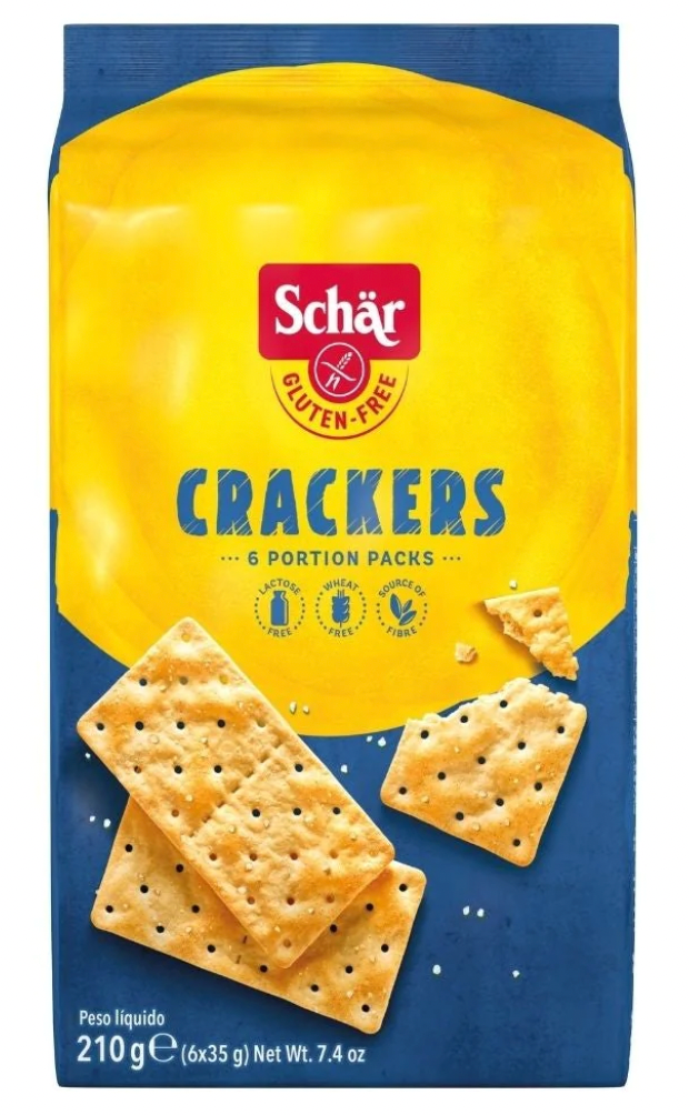 Schar Crackers 210g BB 06/24