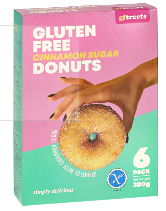 GF Treets Frozen Donuts 6 Pack