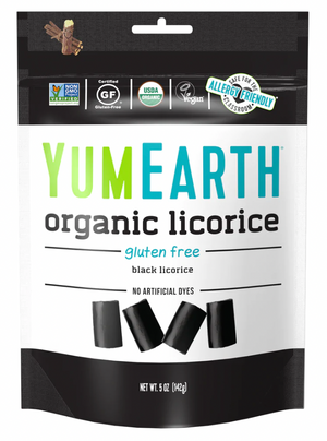 Yum Earth Organic Black Licorice 142g